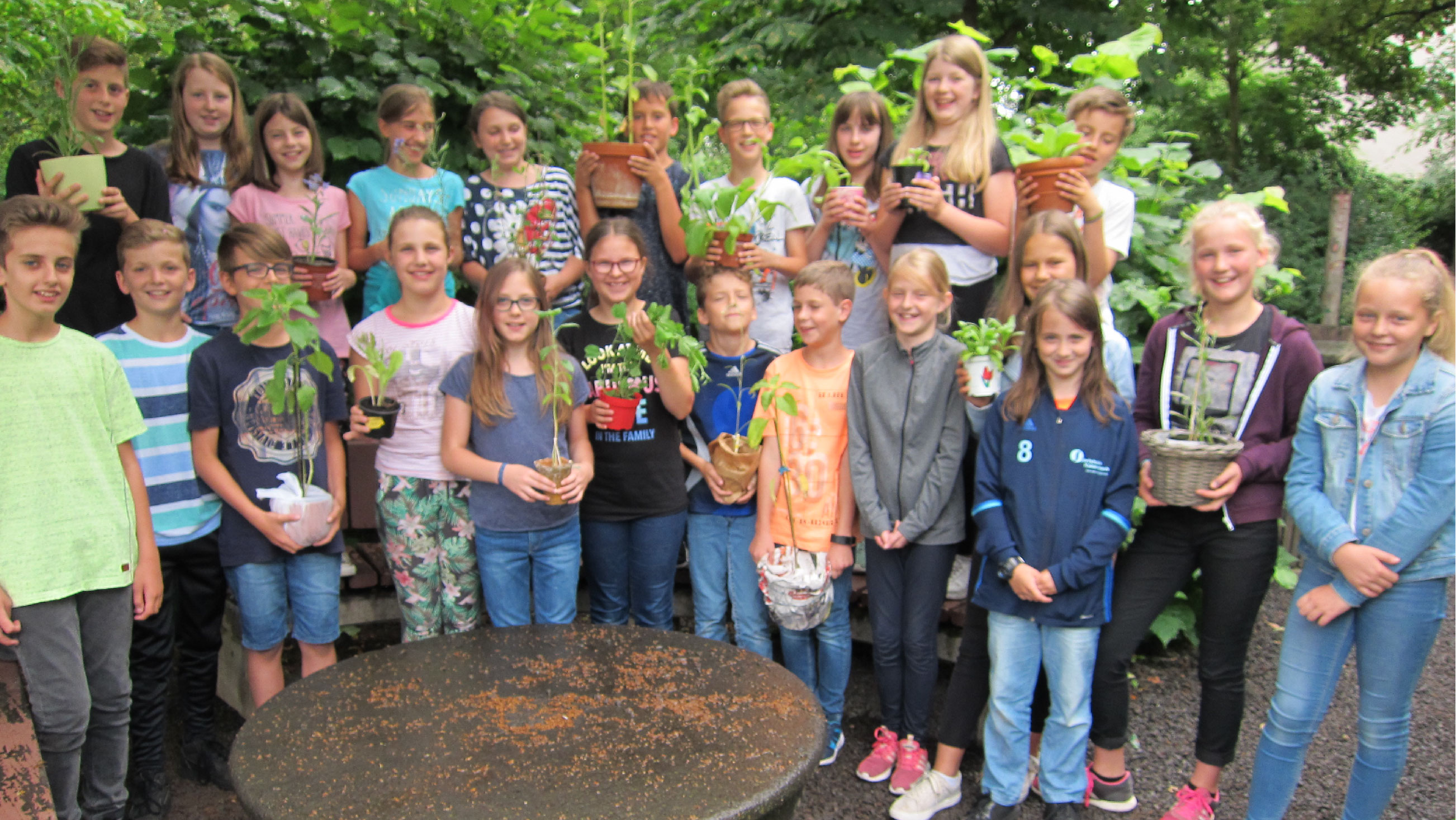 Klasse 5b, Kurfürst-Balduin-Gymnasium Münstermaifeld